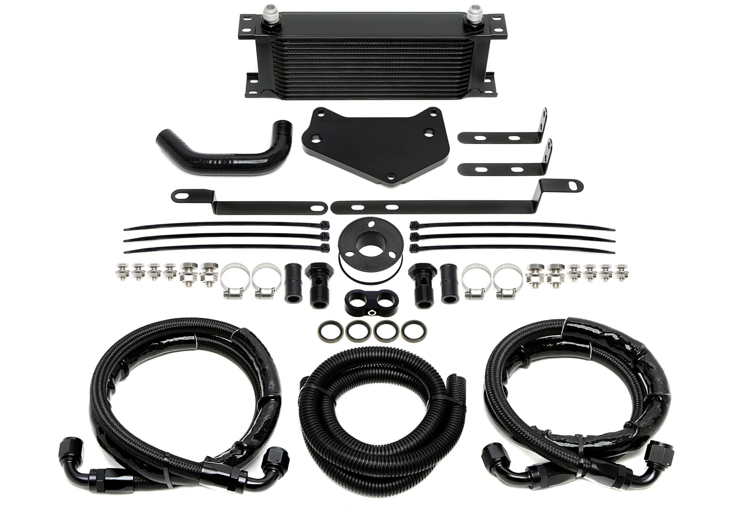 Aluminium Getriebe Ölkühler-Kit passend für Audi / Seat / Skoda / VW mit 6-Gang DSG (DQ250 Getriebe)