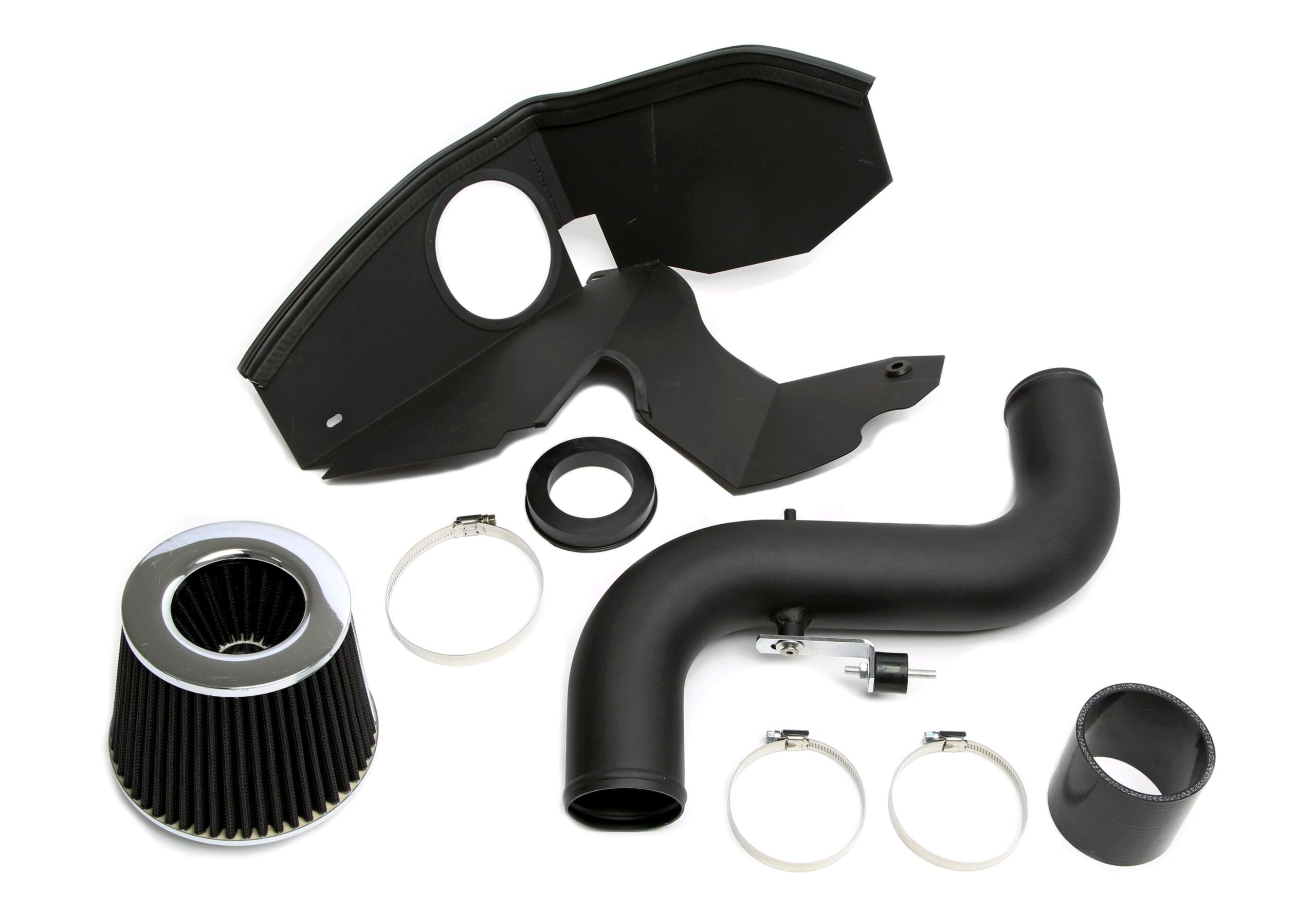 Ansaugrohr Kit schwarz / air intake kit passend für Audi A3 / Seat Leon / Skoda Octavia / VW Beetle / Golf V+VI / Jetta III+IV / Tiguan / Passat / Polo / Scirocco mit 1.4 TSI Motoren