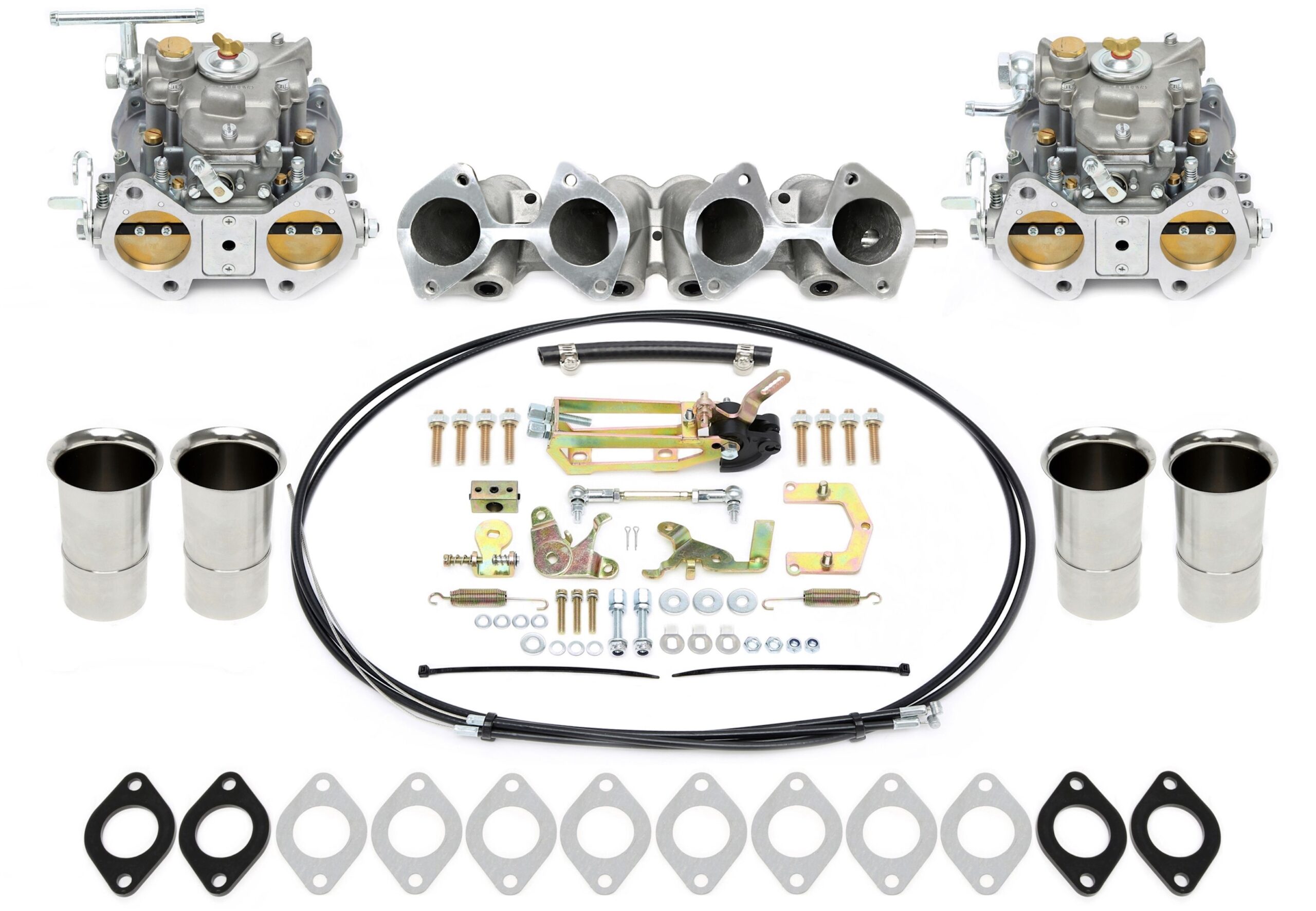 45mm DCOE Vergaser - Komplettkit passend für VW 2.0l 8V Motoren