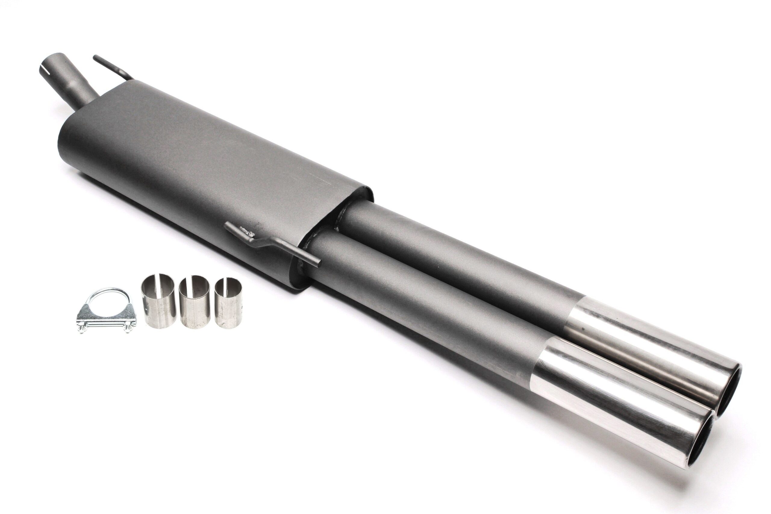 Sportendschalldämpfer 2x76mm passend für VW Golf III Variant, Vento