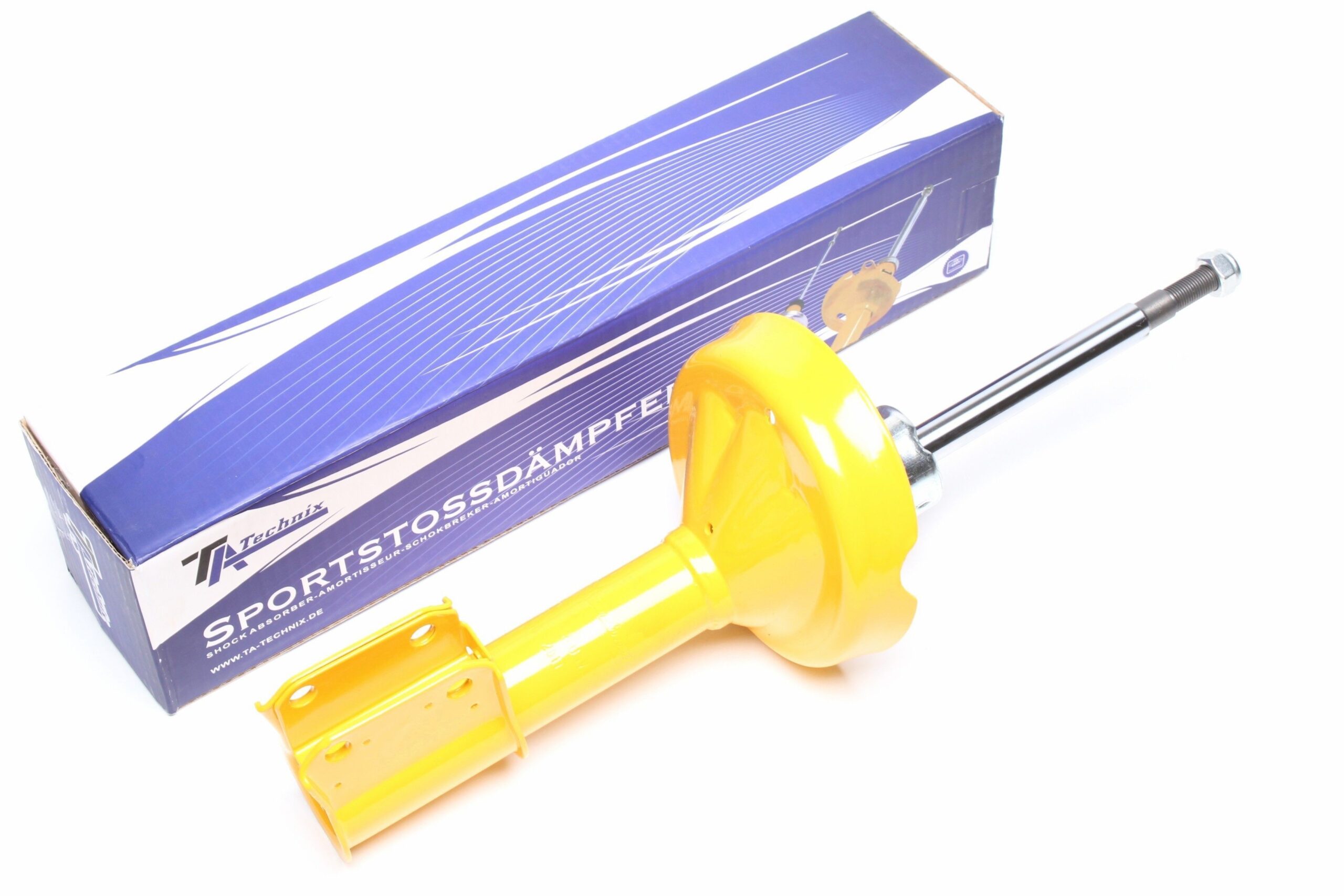 Sportstoßdämpfer Vorderachse 58mm Lochabstand passend für Renault Clio II, Clio II Kasten, Thalia I, 58mm Lochabstand