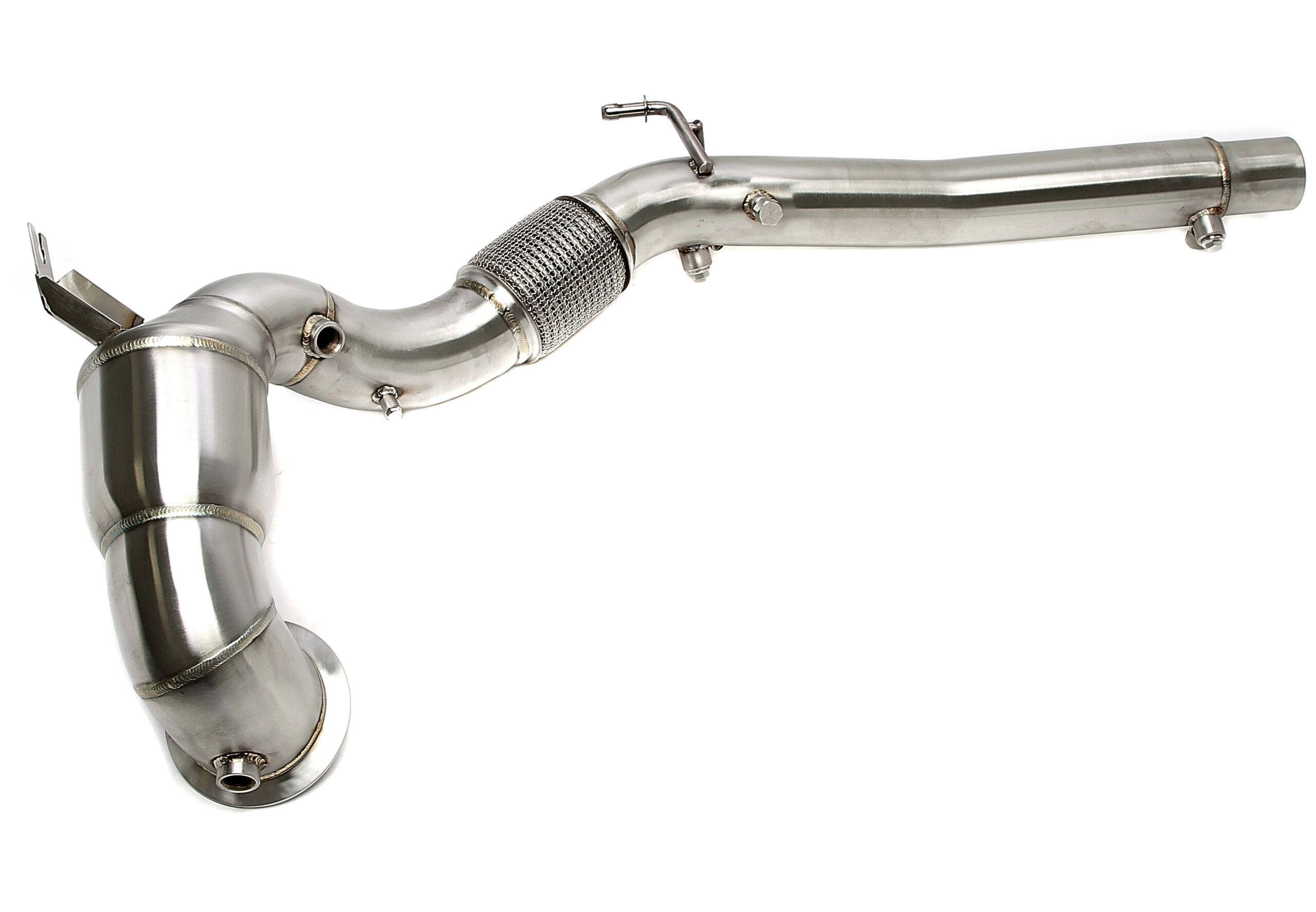 Downpipe mit Flexrohr + Katalysator passend für Audi / Cupra / Skoda / VW - MQB EA888/ Generation 4