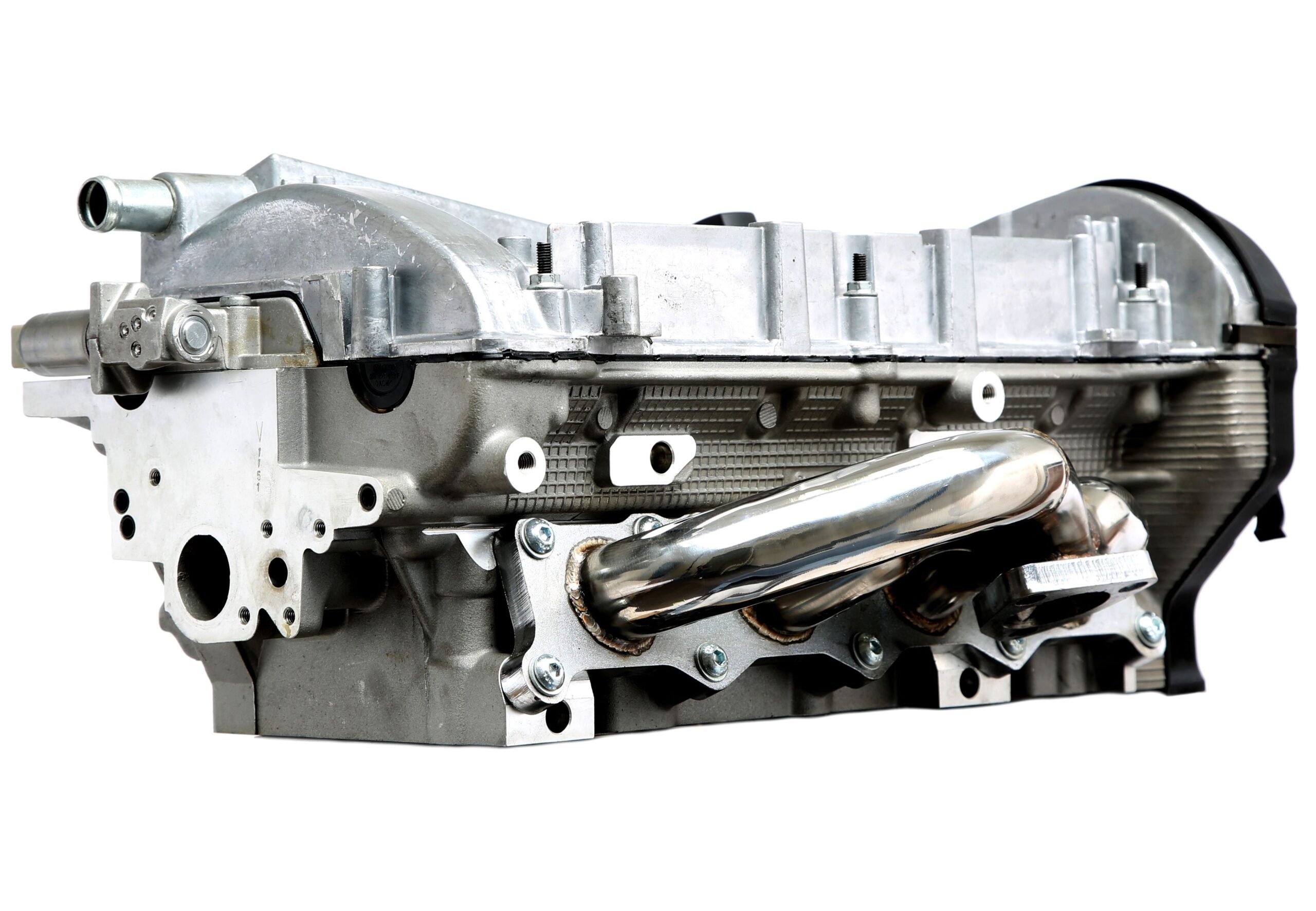 Edelstahl Turbokrümmer mit K03/K04 Flansch für 1.8T Turbo Motoren passend für Audi / VW