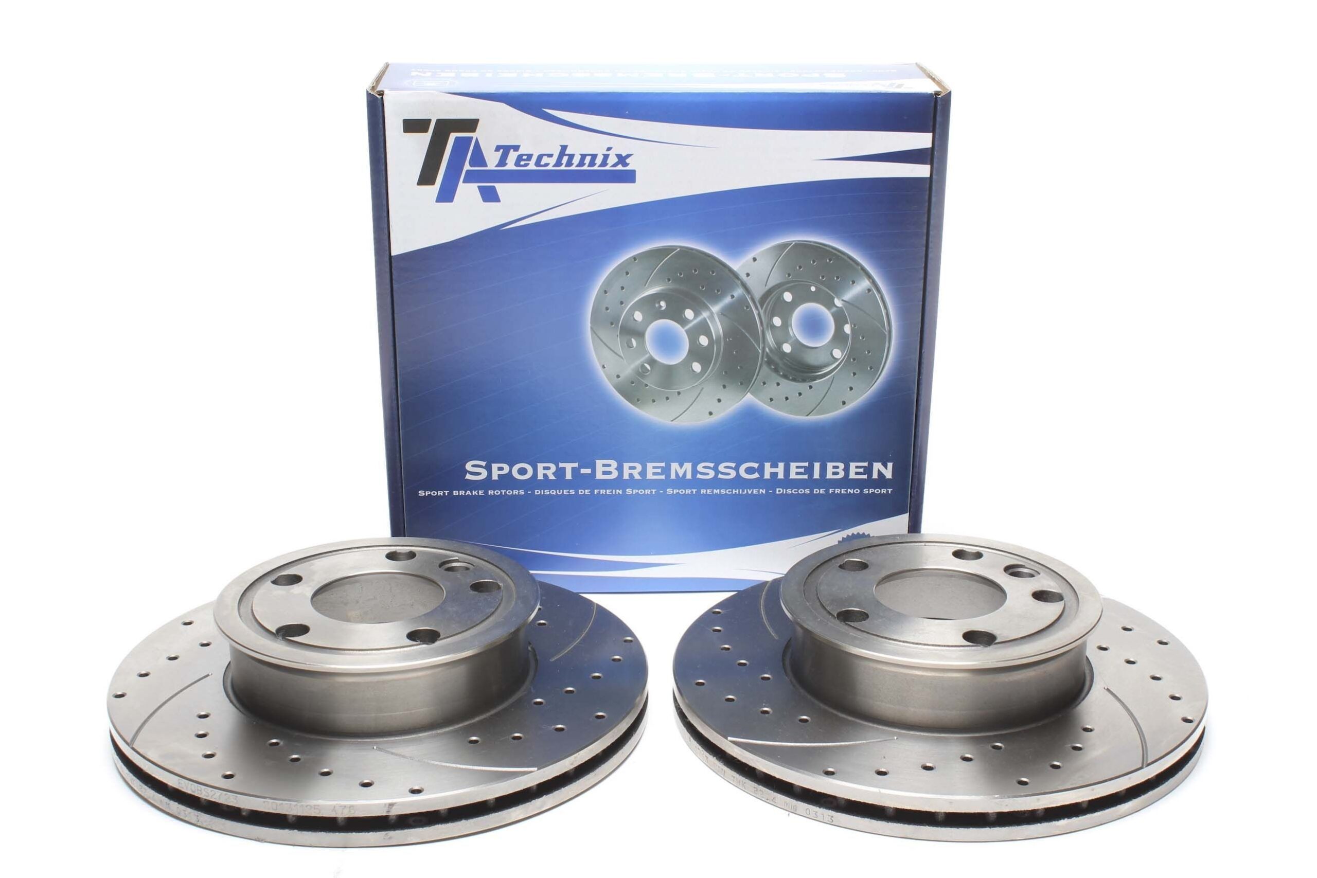 Sport Bremsscheiben Satz Vorderachse passend für VW T4
