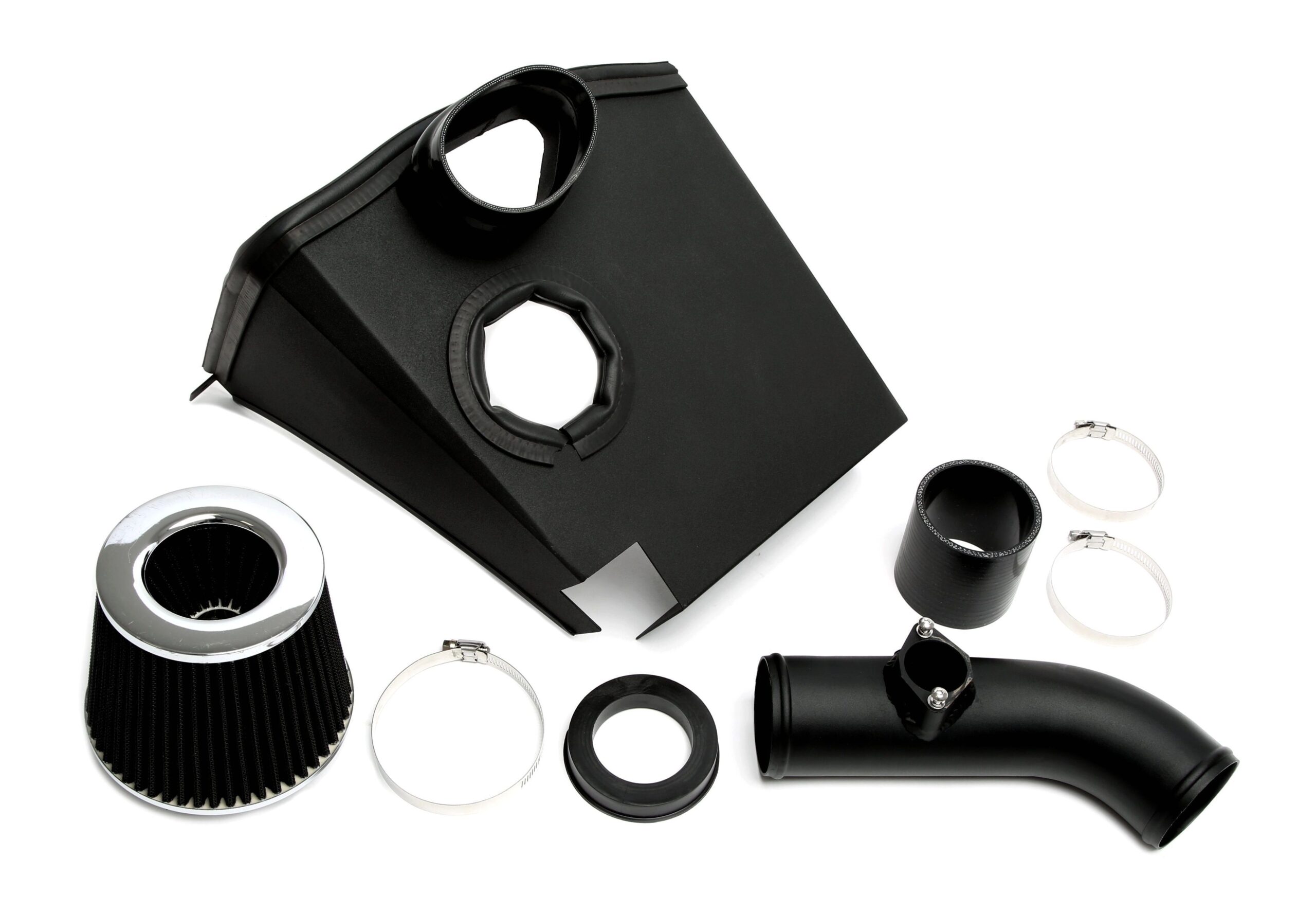 Ansaugrohr Kit schwarz / air intake kit / passend für BMW 1er (E81/E82/E87/E88)/ 3er (E90-E93)/ 120i + 320i