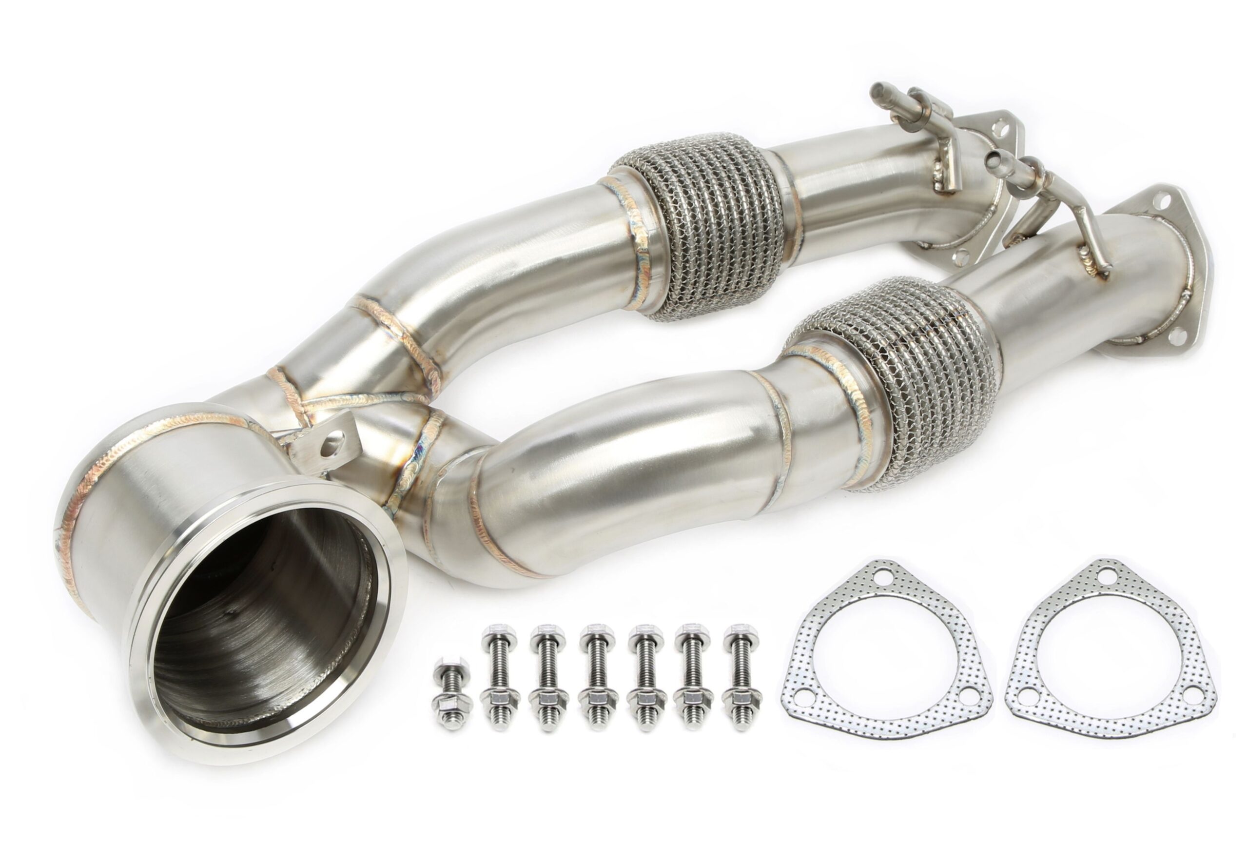 Downpipe ohne Katalysator passend für Audi TT-RS Typ 8J, A3 Sportback RS3 Typ 8P, Q3 RS Quattro 2.5 TFSI Typ 8U
