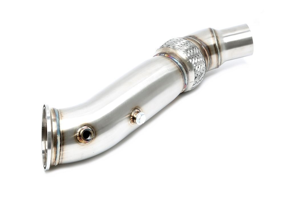 Downpipe ohne Katalysator passend für BMW 1er Serie F20/F21, 2er Serie F22/F23, 3er Serie F30/F3/F34, 4er Serie F32/F33/F36, 5er Serie G30, 7er Serie G12, X3er G01, X4er G02 - Motorcode B58