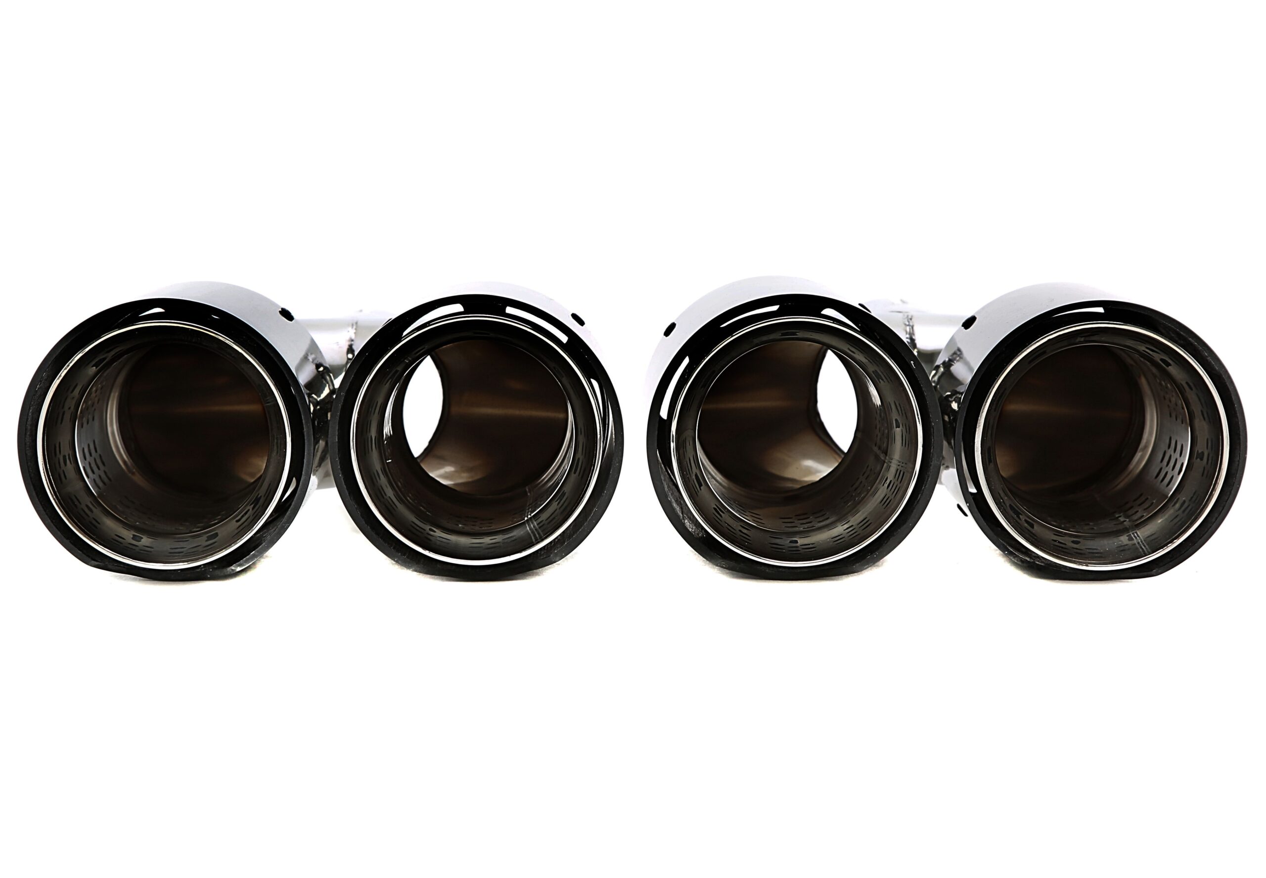 Endrohr Edelstahl zum anschrauben in chrome/glänzend passend für BMW 5er Serie (F10, F11), 6er Serie (F12, F13)