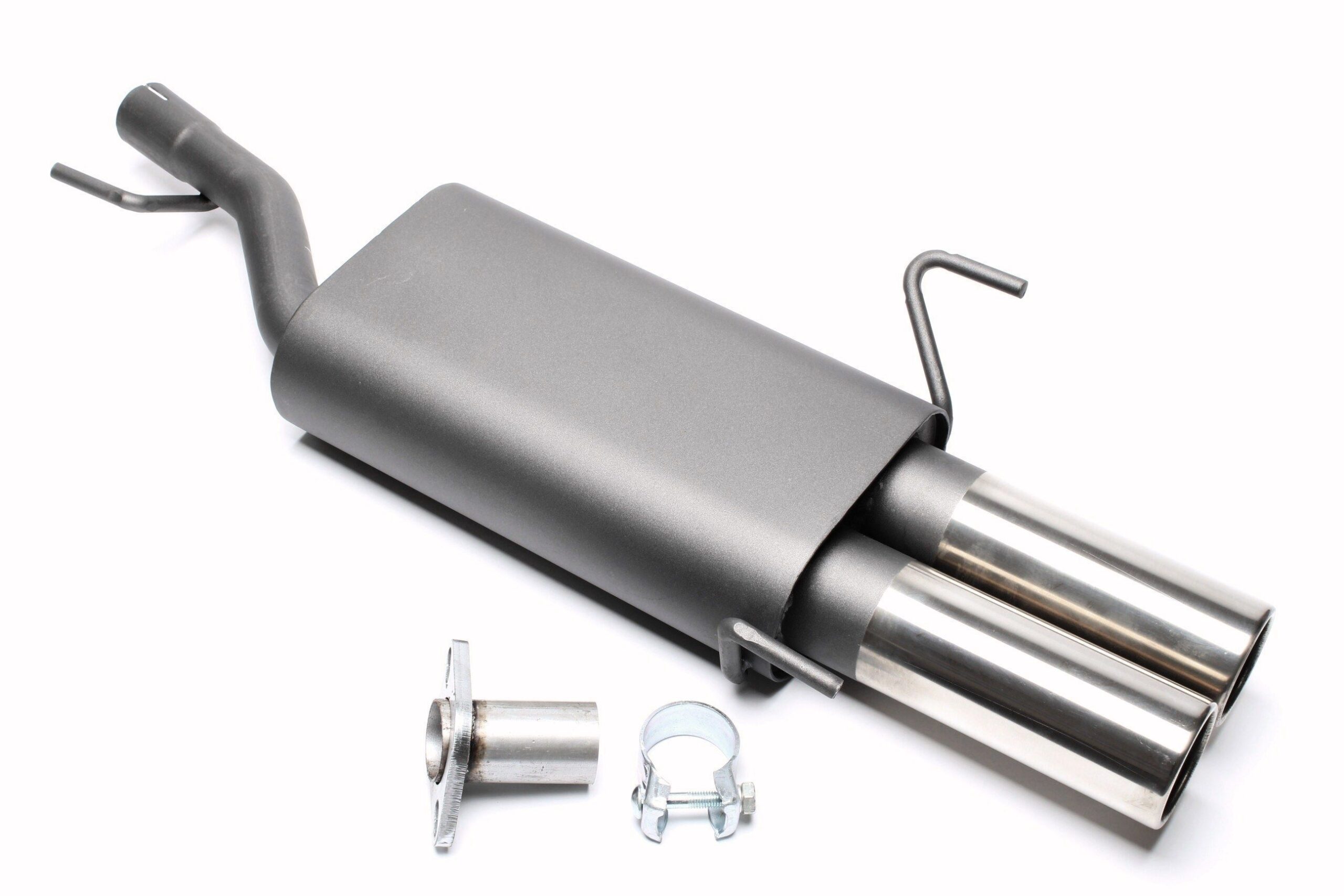 Sportendschalldämpfer 2x76mm passend für Opel Astra G-CC