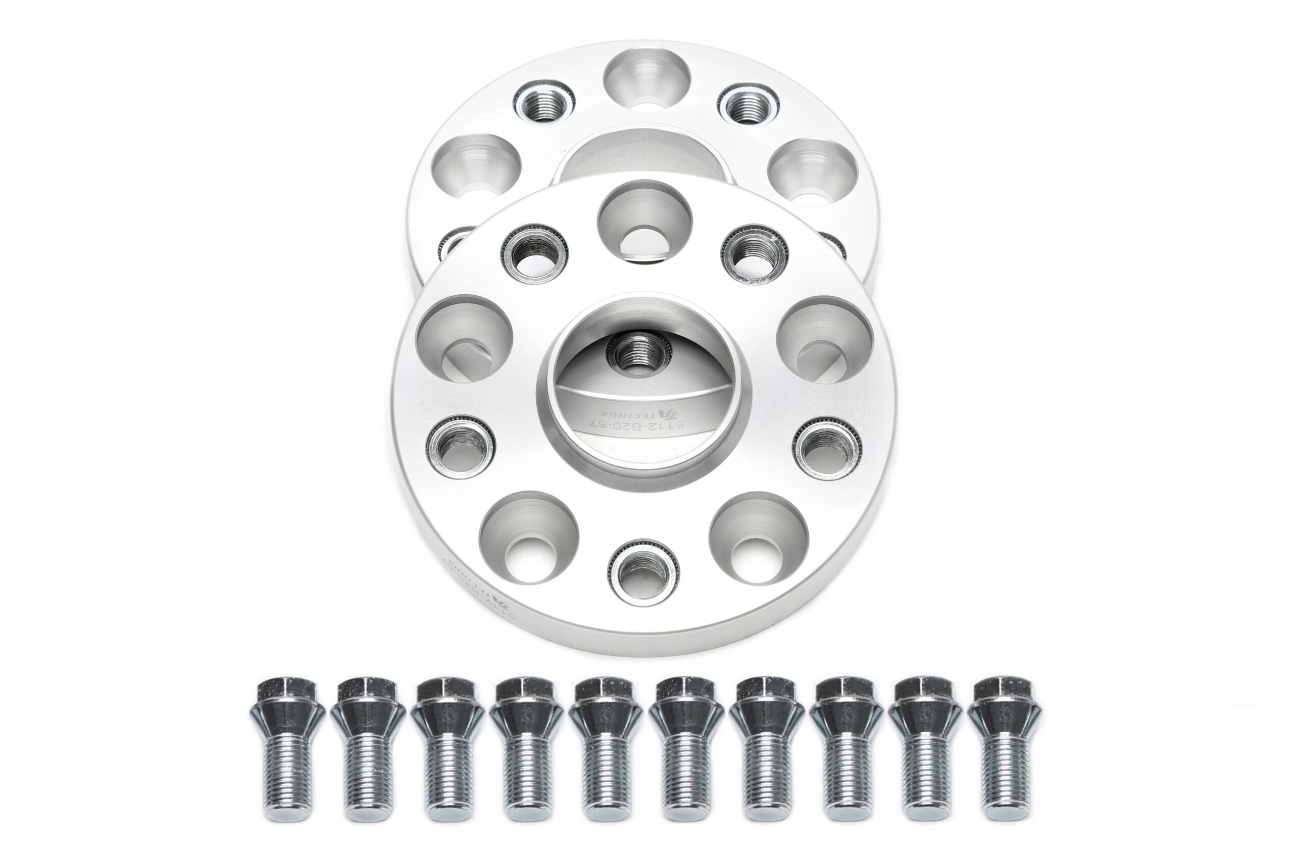 Spurverbreiterungsset für OEM Radschrauben 20mm pro Seite/40mm pro Achse, LK 5x112, NLB 57,1