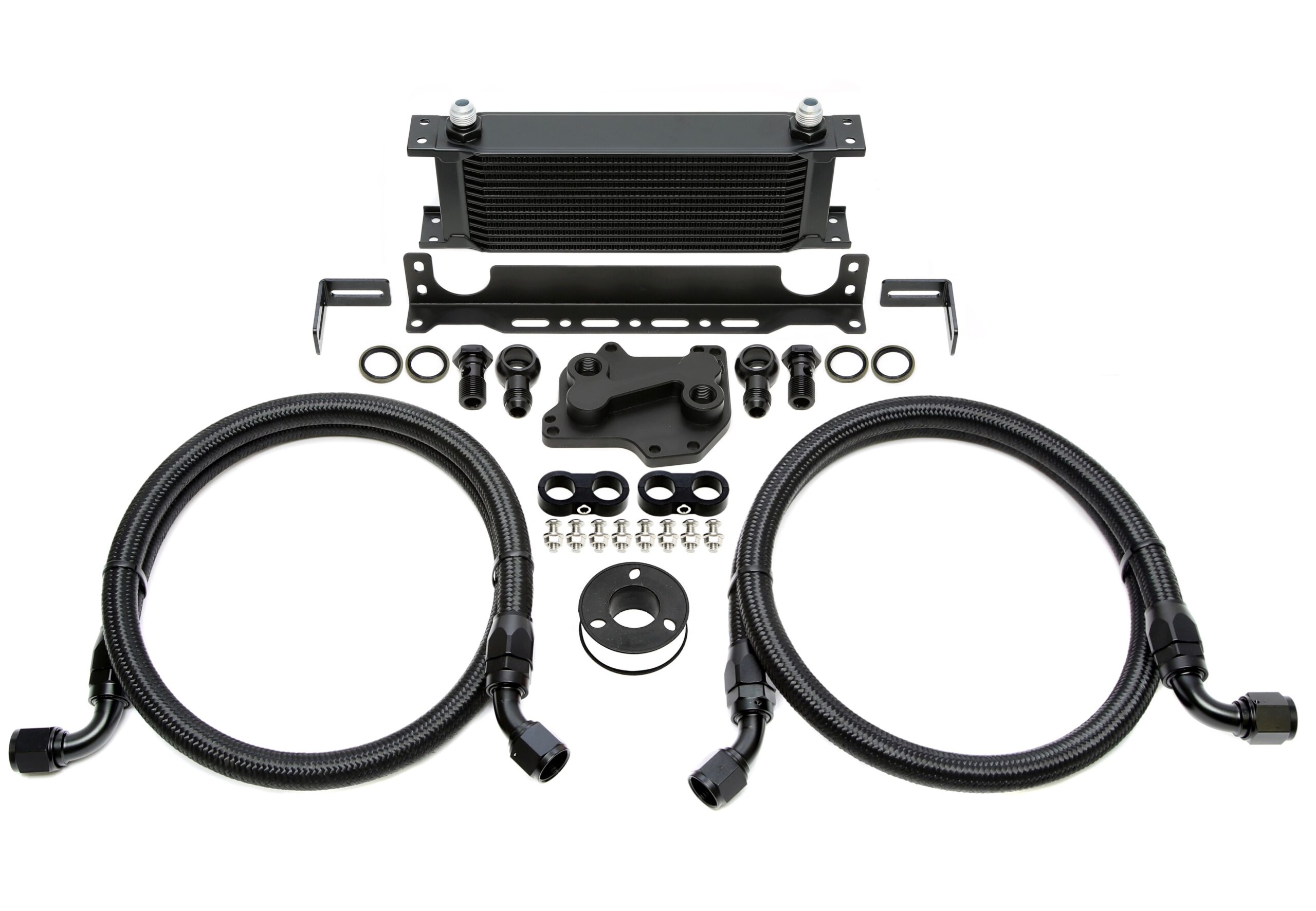 Aluminium Ölkühler-Kit passend für Audi / Seat / Skoda / VW 1.6l + 2.0l TDI