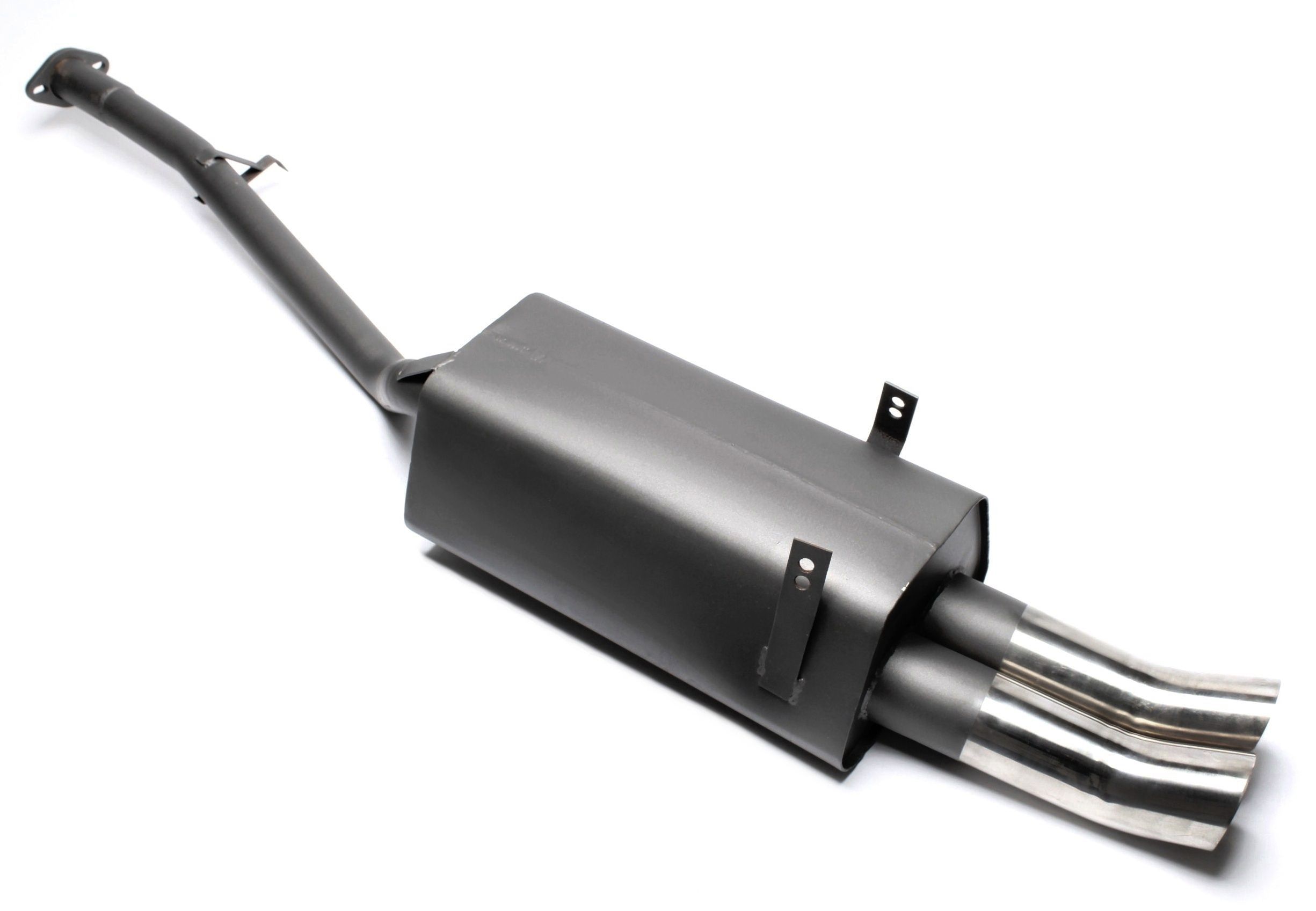 Sportendschalldämpfer 2x76mm DTM passend für BMW 3er Serie E36, 316/318i