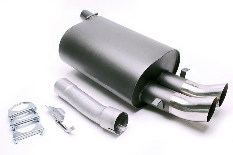 Sportendschalldämpfer 2x76mm DTM passend für BMW 5er Serie Touring, Typ E39