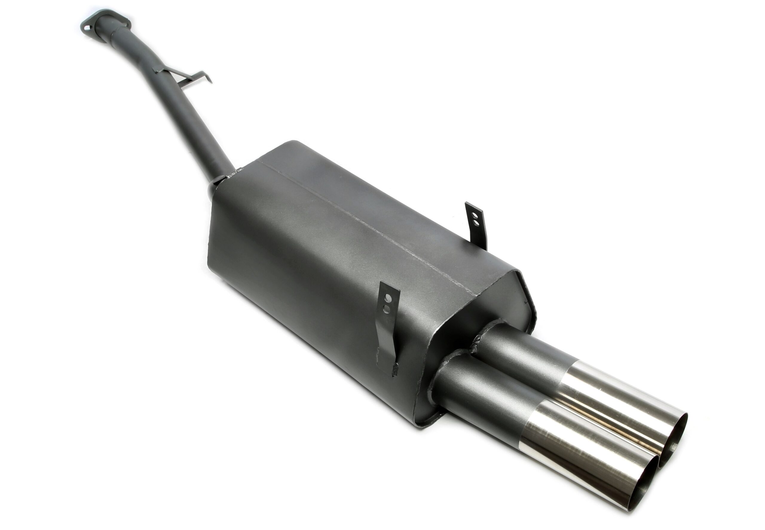 Sportendschalldämpfer 2x76mm passend für BMW 3er Serie E36, 316/318i