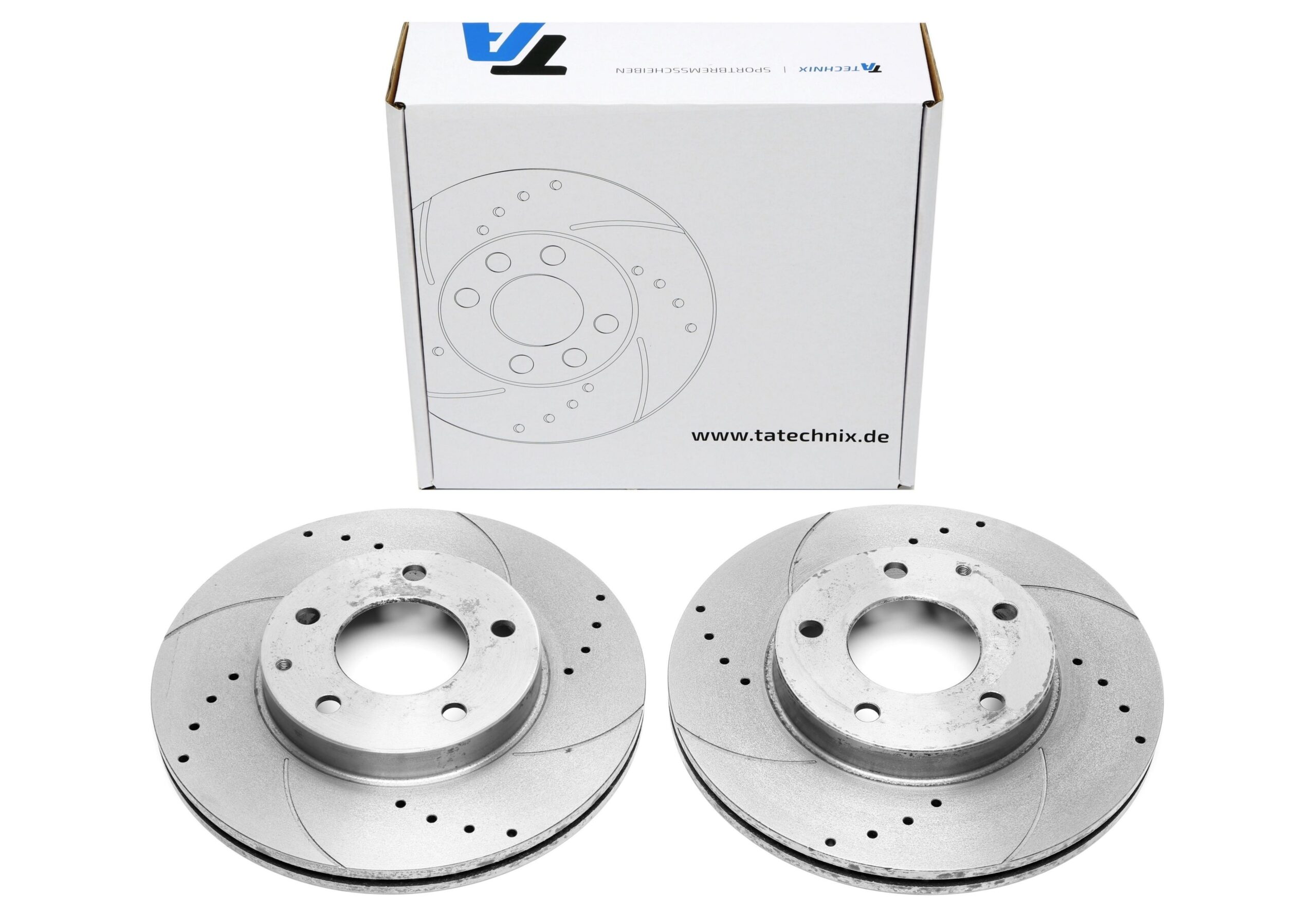Sport Bremsscheiben Satz Vorderachse passend für Mazda 323F-V (BA)