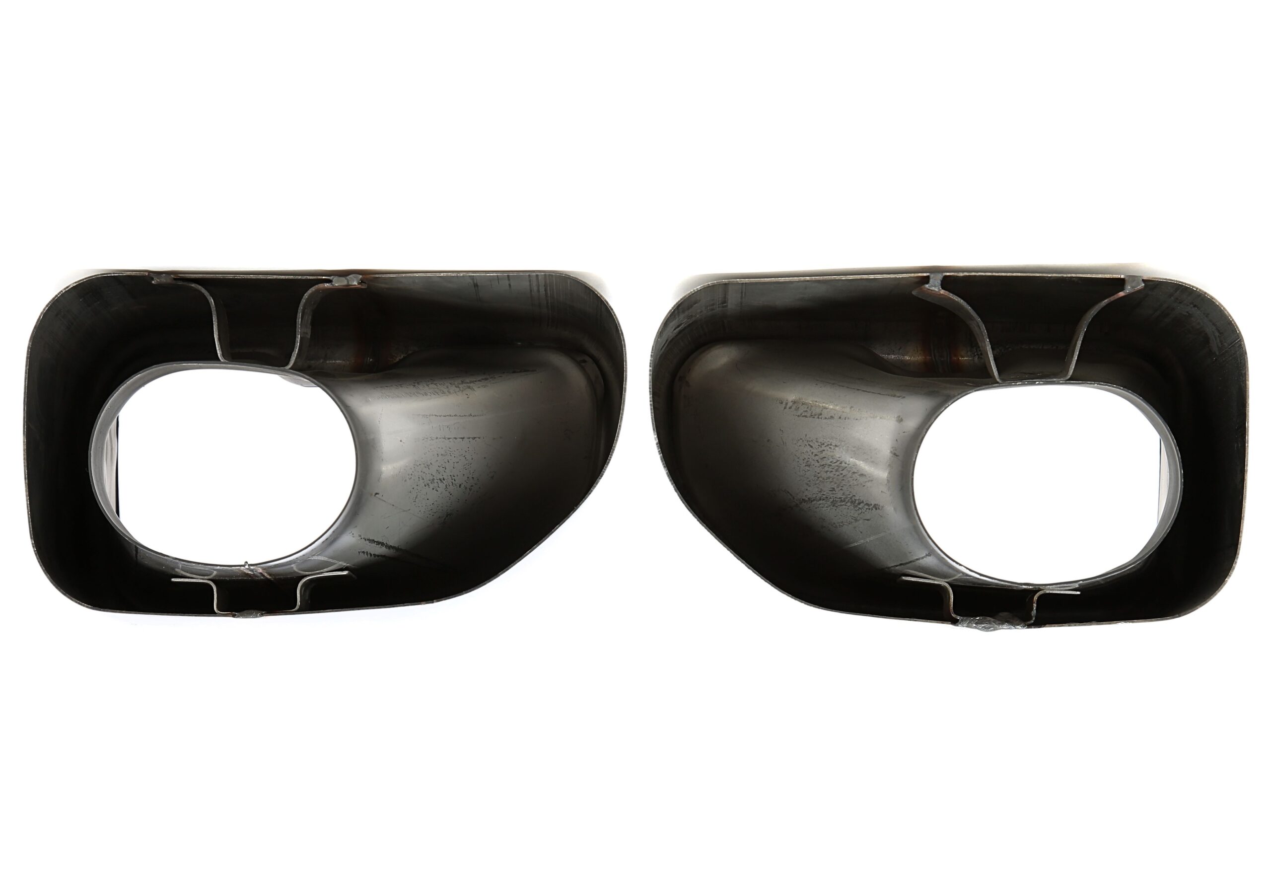 Endrohrblende zum anschweissen quadratisch in chrom/gänzend passend für BMW X3/X4 (G01,G02,G08)