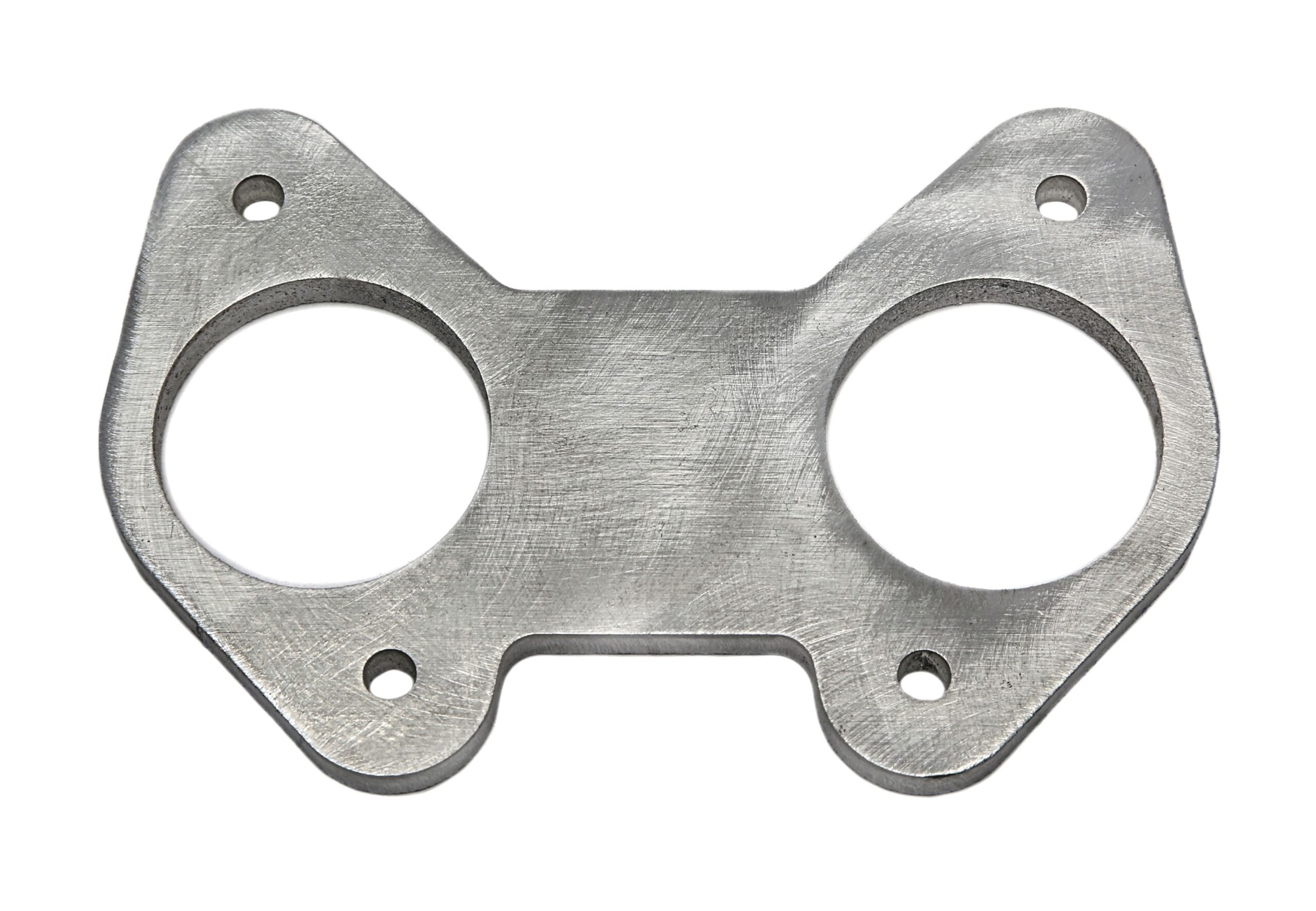 Aluminium Anschweißflansch Ø45mm für Weber/Dellorto Vergaser